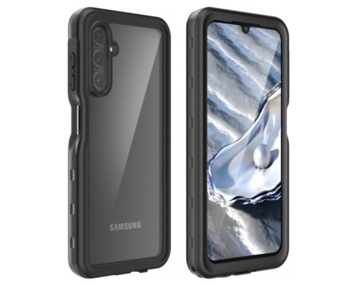 IP68 Waterproof Case - Αδιάβροχη Θήκη Black (Samsung Galaxy A15 5G)