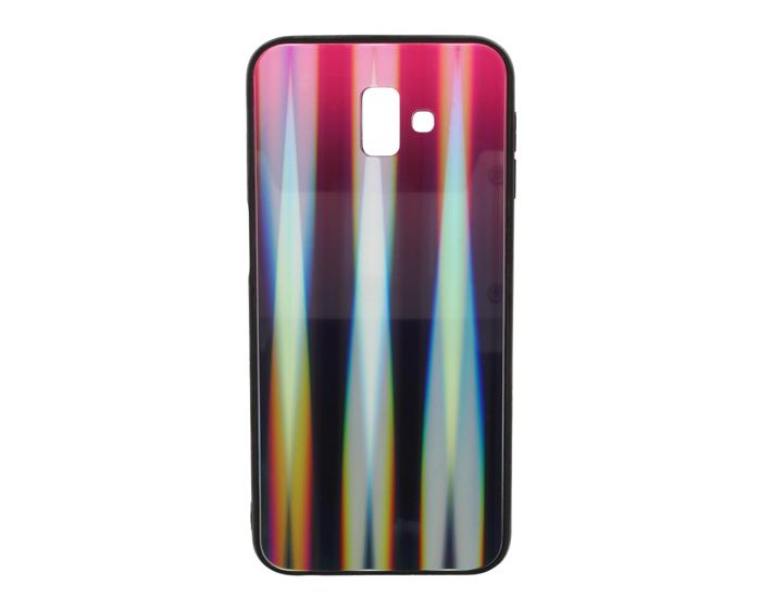Aurora Glass TPU Case Pink / Black (Samsung Galaxy J6 Plus 2018)