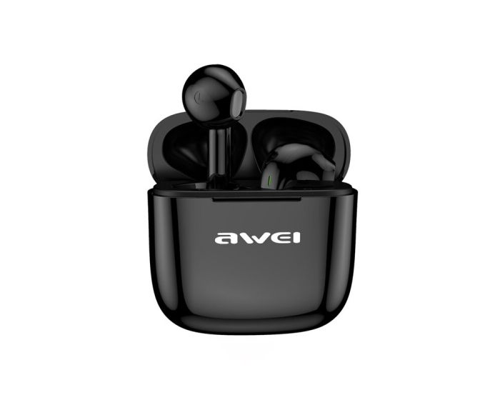 AWEI TWS T26 Wireless Bluetooth Stereo Earbuds with Charging Box - Black