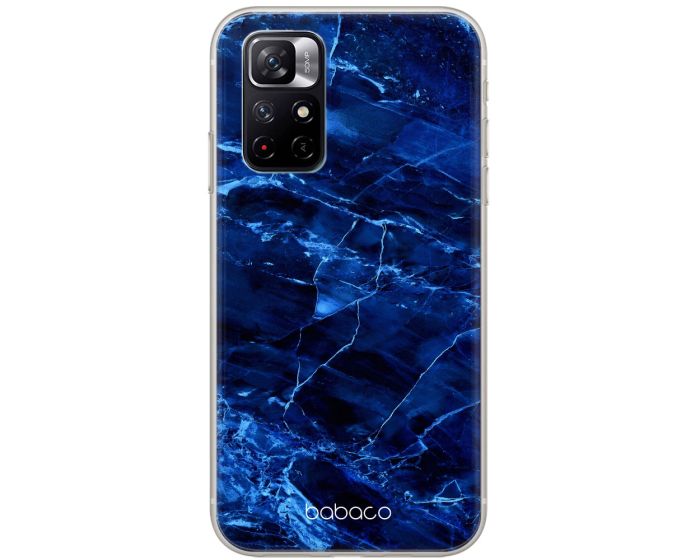 Babaco Abstract Silicone Case (BPCABS18767) Θήκη Σιλικόνης 032 Marble Blue (Xiaomi Poco M4 Pro 5G / Redmi Note 11T 5G / 11S 5G)