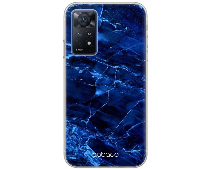 Babaco Abstract Silicone Case (BPCABS18768) Θήκη Σιλικόνης 032 Marble Blue (Xiaomi Redmi Note 11 Pro 4G / 11 Pro 5G / 12 Pro 4G)
