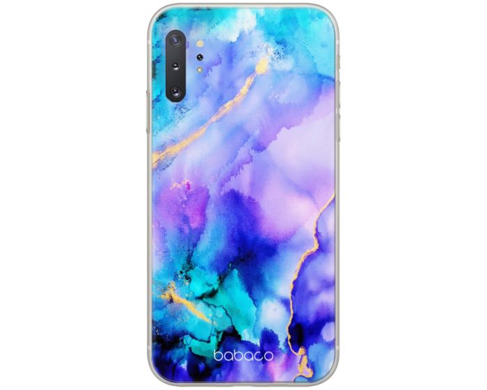 Babaco Abstract Silicone Case (BPCABS6079) Θήκη Σιλικόνης 011 Marble Blue / Violet (Samsung Galaxy Note 10 Plus)