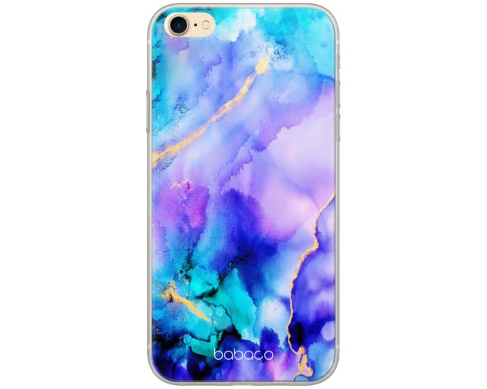 Babaco Abstract Silicone Case (BPCABS6006) Θήκη Σιλικόνης 011 Marble Blue / Violet (iPhone 6 / 6s)