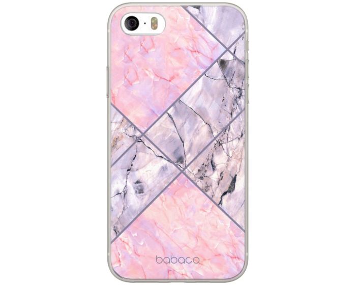 Babaco Abstract Silicone Case (BPCABS21020) Θήκη Σιλικόνης 036 Marble Pink (iPhone 5 / 5s / SE)