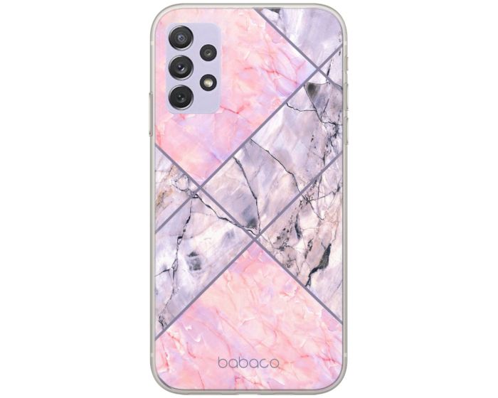 Babaco Abstract Silicone Case (BPCABS21164) Θήκη Σιλικόνης 036 Marble Pink (Samsung Galaxy A73 5G)