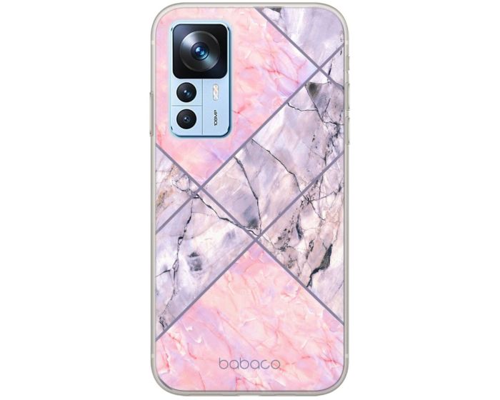 Babaco Abstract Silicone Case (BPCABS21194) Θήκη Σιλικόνης 036 Marble Pink (Xiaomi 12T / 12T Pro)