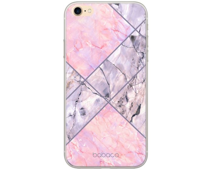 Babaco Abstract Silicone Case (BPCABS21049) Θήκη Σιλικόνης 036 Marble Pink (iPhone 6 / 6s)
