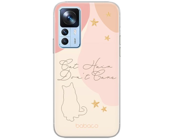 Babaco Cats Silicone Case (BPCCAT8734) Θήκη Σιλικόνης 007 Cat Hair Don't Care (Xiaomi 12T / 12T Pro)