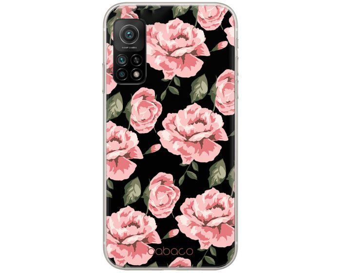 Babaco Flower Silicone Case (BPCFLOW7656) Θήκη Σιλικόνης Black (Xiaomi Mi 10T 5G / 10T Pro 5G)