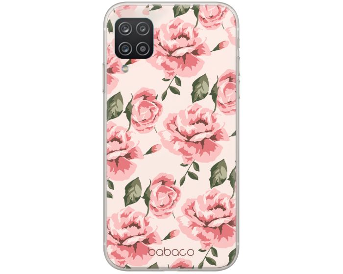 Babaco Flower Silicone Case (BPCFLOW6161) Θήκη Σιλικόνης Light Pink (Samsung Galaxy A42 5G)