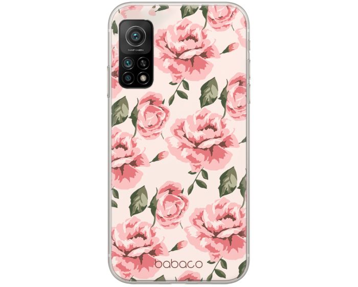 Babaco Flower Silicone Case (BPCFLOW6156) Θήκη Σιλικόνης Light Pink (Xiaomi Mi 10T 5G / 10T Pro 5G)