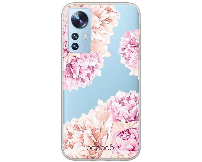 Babaco Flowers Silicone Case (BPCFLOW049) Θήκη Σιλικόνης 001 Transparent (Xiaomi 12 / 12X)