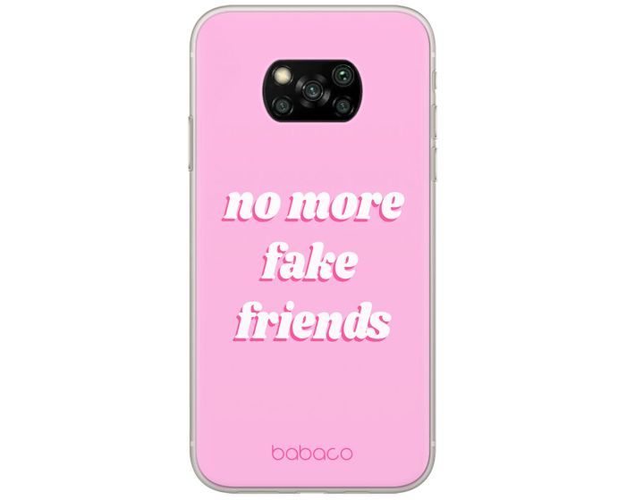 Babaco 90's Girl Silicone Case (BPCSWEET4289) Θήκη Σιλικόνης 005 No More Fake Friends (Xiaomi Poco X3 NFC / X3 Pro)