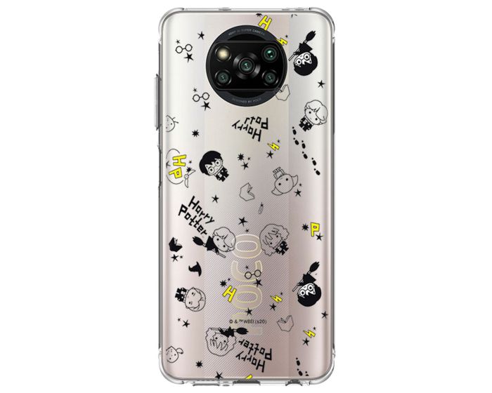 Harry Potter Transparent Silicone Case (WPCHARRY12134) Θήκη Σιλικόνης 027 HP Prints (Xiaomi Poco X3 NFC / X3 Pro)