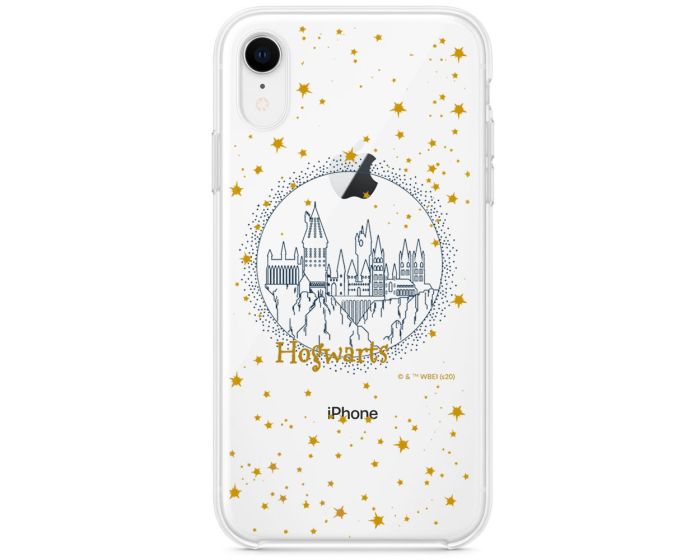 Harry Potter Transparent Silicone Case (WPCHARRY15619) Θήκη Σιλικόνης 036 Hogwarts (iPhone XR)