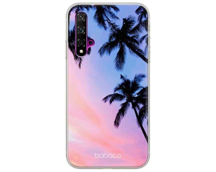 Babaco Nature Silicone Case (BPCNATUR704) Θήκη Σιλικόνης 002 Palm Trees (Huawei Nova 5T / Honor 20)