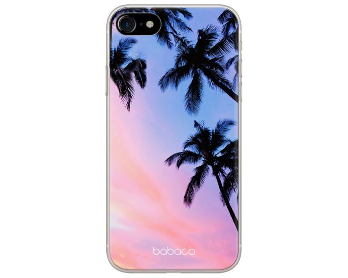 Babaco Nature Silicone Case (BPCNATUR604) Θήκη Σιλικόνης 002 Palm Trees (iPhone 5 / 5s / SE)