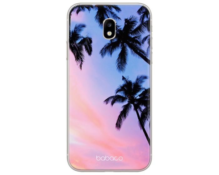 Babaco Nature Silicone Case (BPCNATUR672) Θήκη Σιλικόνης 002 Palm Trees (Samsung Galaxy J3 2017)