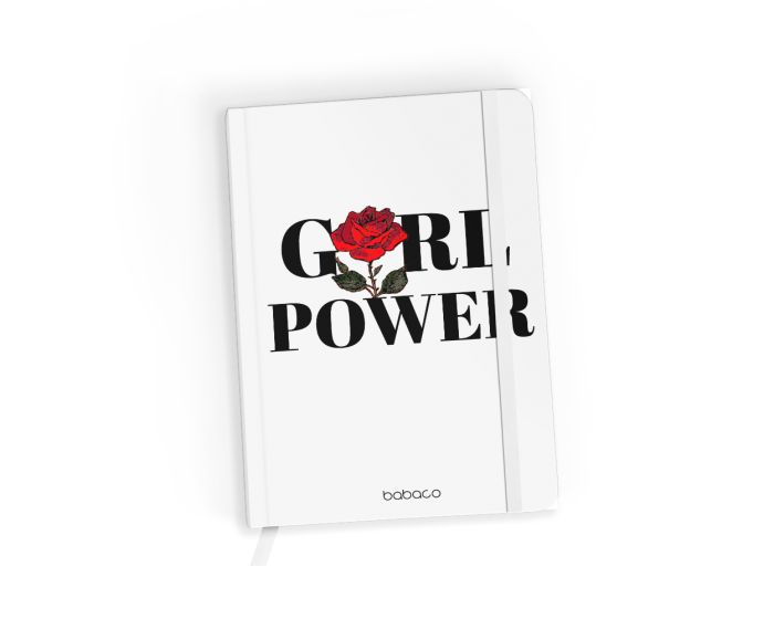 Babaco Notebook Size A5 (BNBSWEET003) Βιβλίο Σημειώσεων - 90's Girl 004 White