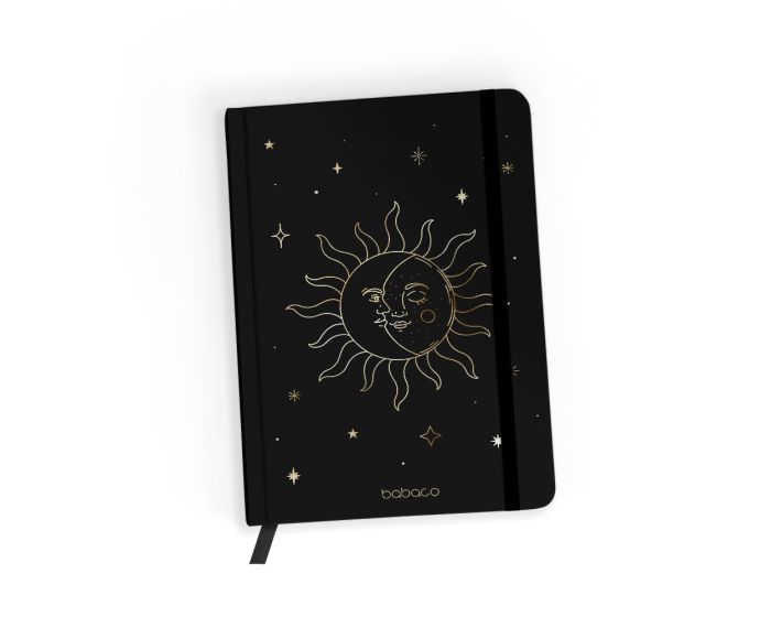 Babaco Notebook Size A5 (BNBSPACE002) Βιβλίο Σημειώσεων - Space 002 Black