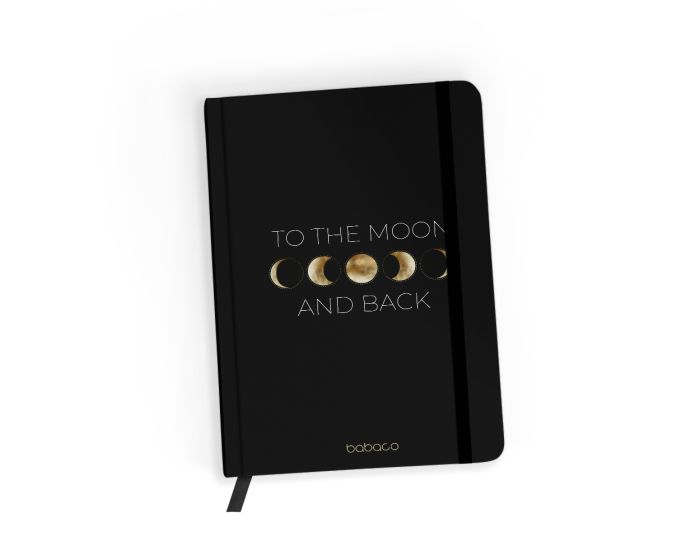 Babaco Notebook Size A5 (BNBSPACE003) Βιβλίο Σημειώσεων - Space 003 Black