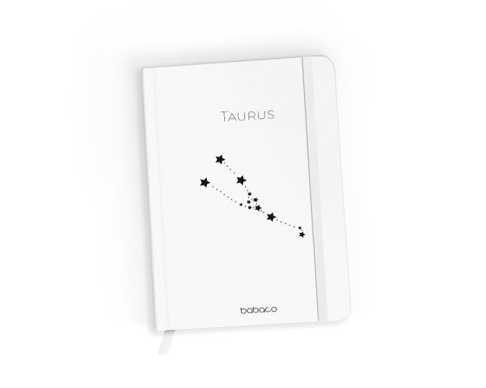 Babaco Notebook Size A5 (BNBZODC002) Βιβλίο Σημειώσεων - Zodiac Constellation 002 White