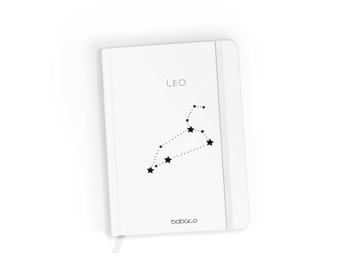 Babaco Notebook Size A5 (BNBZODC005) Βιβλίο Σημειώσεων - Zodiac Constellation 005 White