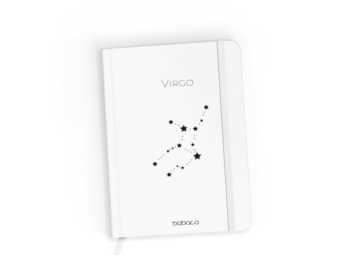 Babaco Notebook Size A5 (BNBZODC006) Βιβλίο Σημειώσεων - Zodiac Constellation 006 White