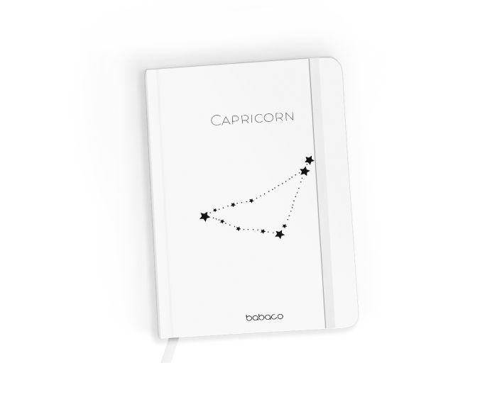 Babaco Notebook Size A5 (BNBZODC010) Βιβλίο Σημειώσεων - Zodiac Constellation 010 White