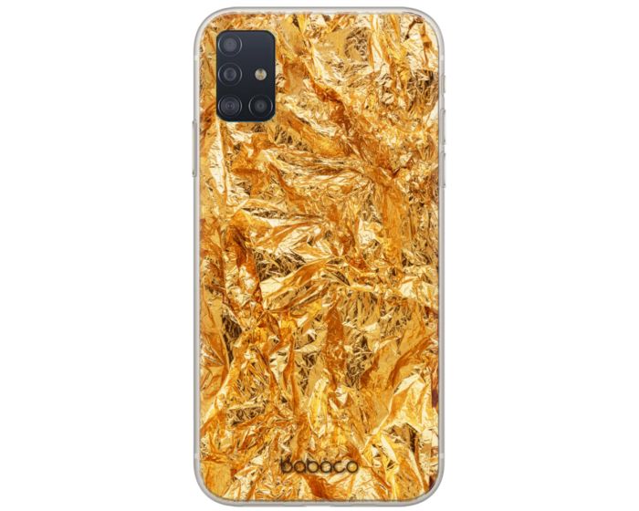Babaco Abstract Silicone Case (BPCABS12023) Θήκη Σιλικόνης 021 Gold Foil (Samsung Galaxy A51)