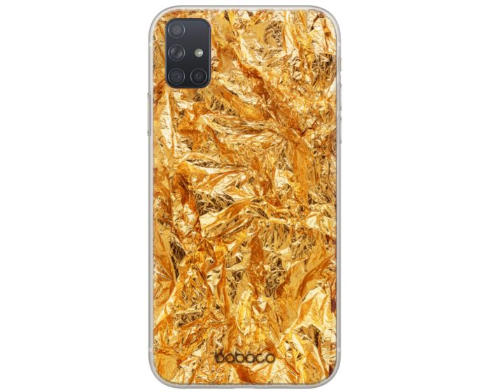 Babaco Abstract Silicone Case (BPCABS12022) Θήκη Σιλικόνης 021 Gold Foil (Samsung Galaxy A71)