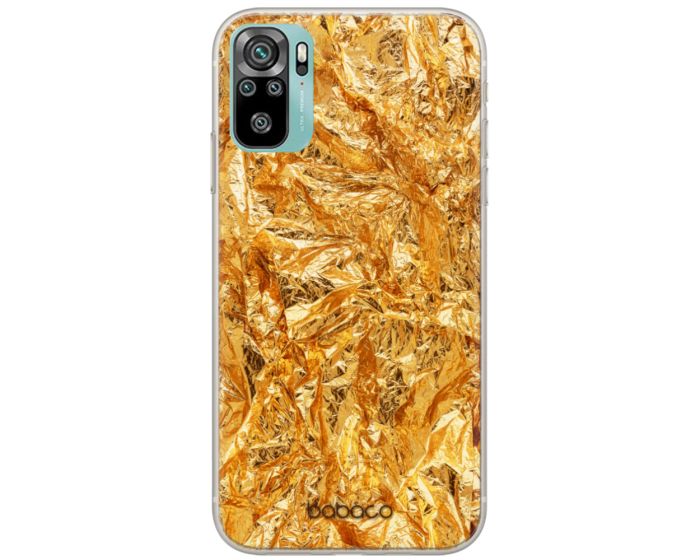 Babaco Abstract Silicone Case (BPCABS12153) Θήκη Σιλικόνης 021 Gold Foil (Xiaomi Redmi Note 10 / 10S / Poco M5s)
