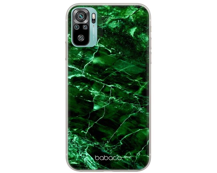 Babaco Abstract Silicone Case (BPCABS18141) Θήκη Σιλικόνης 031 Marble Green (Xiaomi Redmi Note 10 / 10S / Poco M5s)