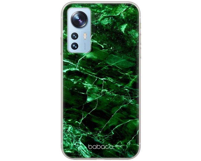 Babaco Abstract Silicone Case (BPCABS18185) Θήκη Σιλικόνης 031 Marble Green (Xiaomi 12 / 12X)