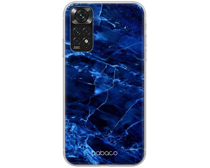 Babaco Abstract Silicone Case (BPCABS18789) Θήκη Σιλικόνης 032 Marble Blue (Xiaomi Redmi Note 11 / 11S 4G)