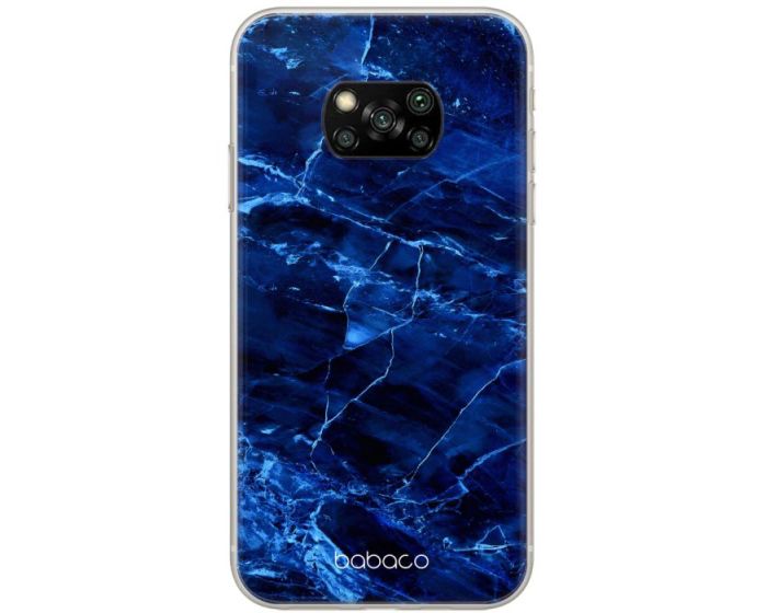 Babaco Abstract Silicone Case (BPCABS18736) Θήκη Σιλικόνης 032 Marble Blue (Xiaomi Poco X3 NFC / X3 Pro)