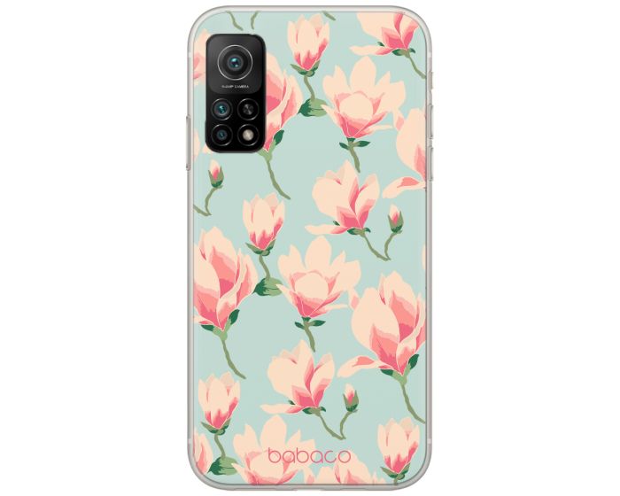 Babaco Flowers Silicone Case (BPCFLOW12156) Θήκη Σιλικόνης 016 Mint (Xiaomi Mi 10T 5G / 10T Pro 5G)