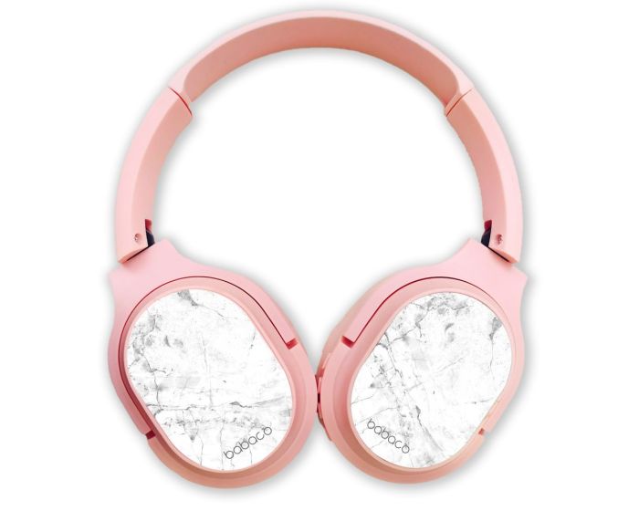 Babaco Abstract Wireless Bluetooth Headphones (BHPWABS001) Ασύρματα Ακουστικά - 007 Pink