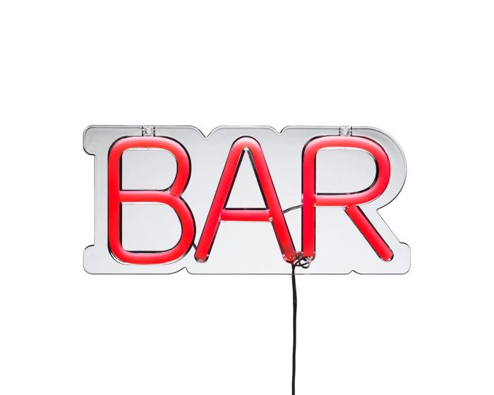 Winning Bar Neon Light LED Διακοσμητικό Φωτιστικό Τοίχου - Red