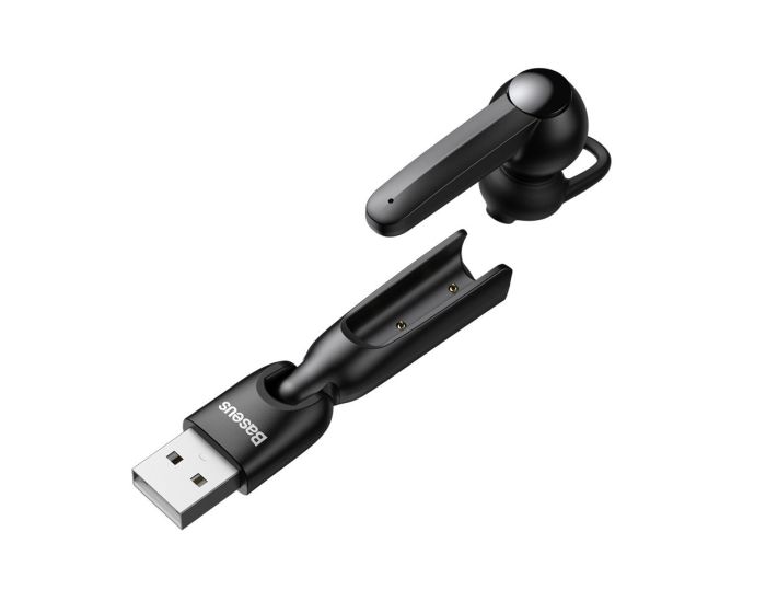 Baseus A05 Earphone Mini Headset with USB Charging Station (NGA05-01) Black
