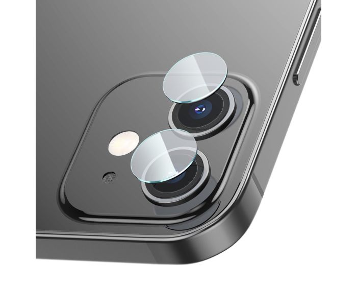 Baseus Camera Lens Tempered Glass Film Prοtector (SGAPIPH54N-JT02) 2 Τεμάχια (iPhone 12 / 12 Mini)
