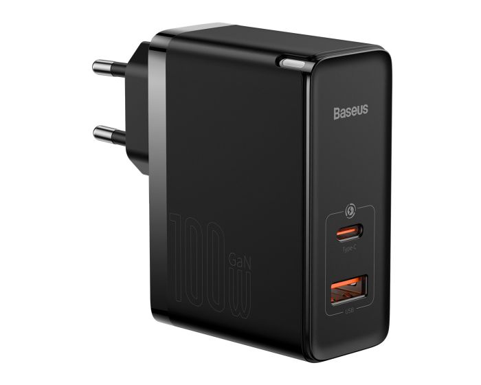 Baseus GaN5 Pro Wall Charger (CCGP090201) 100W USB / Type-C QC 4.0 PD - Black