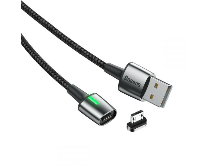Baseus Micro Usb Magnetic Cable 2.4A 100cm - Black