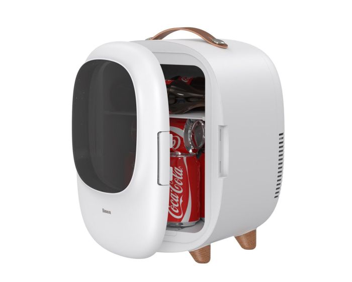 Baseus Mini Portable Home Refrigerator 8L (CRBX01-A02) Φορητό Ηλεκτρικό Ψυγείο - White