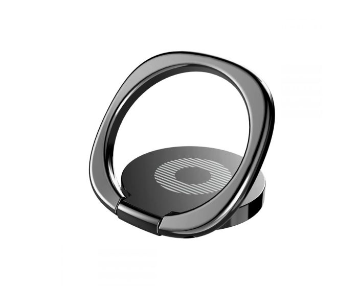 BASEUS Multifunctional Magnetic 360 Ring - Δαχτυλίδι Συγκράτησης Black