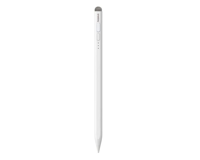 Baseus Smooth Writing 2 Active Stylus Pen with Replaceable Tip - Type C cable (P80015802213-01) Γραφίδα για Apple iPad - White