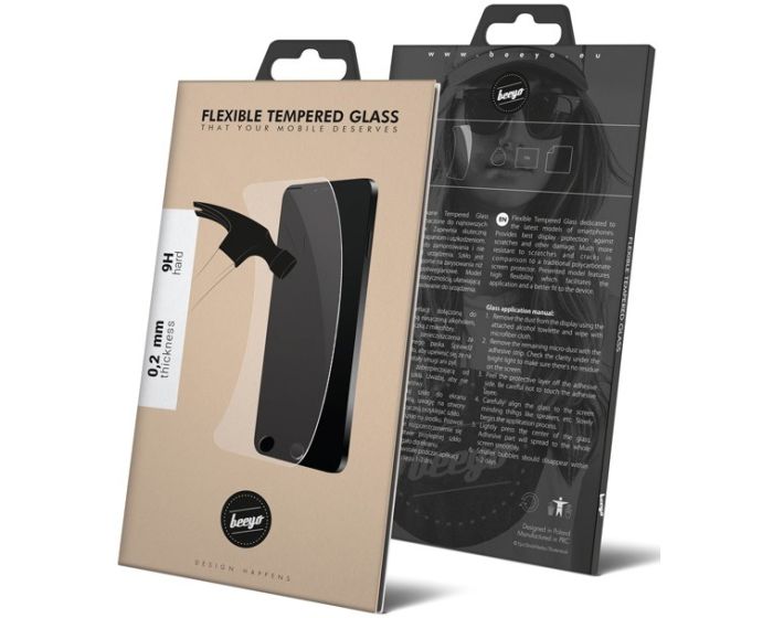 Beeyo Flexible 9H Tempered Glass Screen Protector 0.2mm - (iPhone X)
