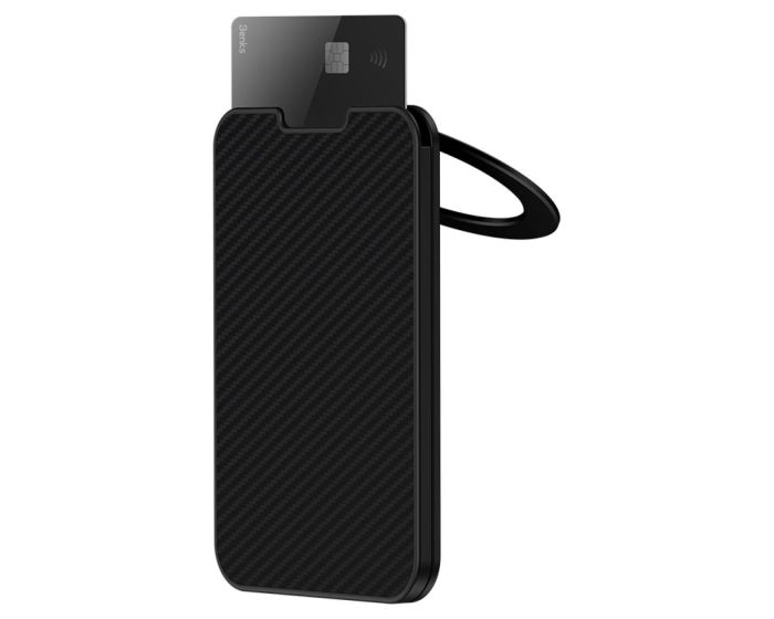 Benks Wallet Magnetic ArmorGo Kevlar Stand Compatible with MagSafe Μαγνητικό Πορτοφόλι - Black 600D