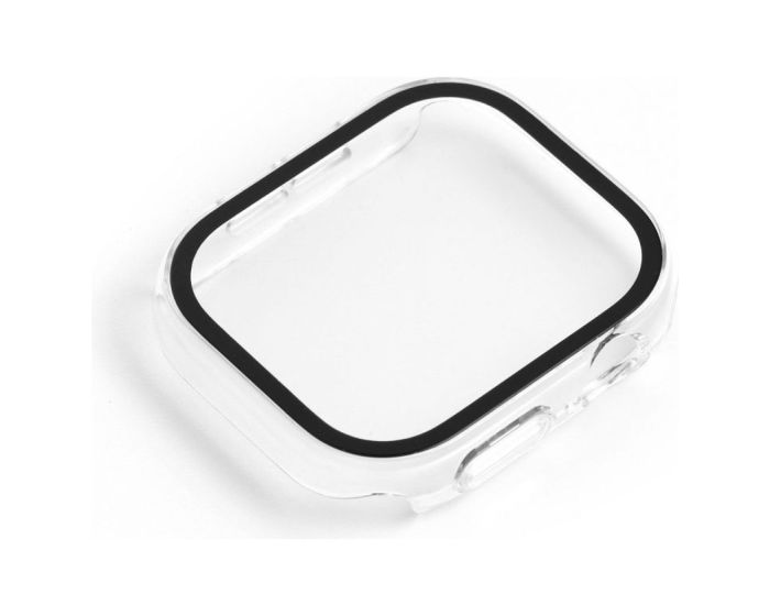 Bestsuit Case with Hybrid Tempered Glass για Apple Watch Ultra 1/2/3 49mm - Transparent