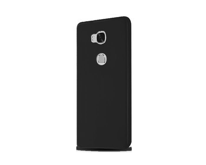 Forcell Jelly Flash Matte Slim Fit Case Θήκη Σιλικόνης Black (Huawei Honor 5X)